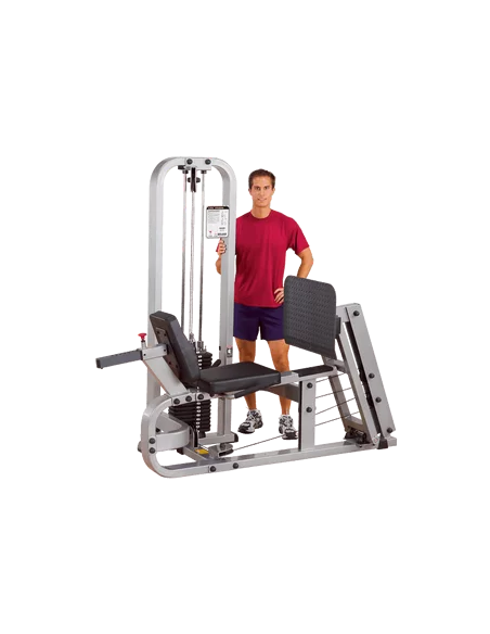 Pro Clubline Presse à Cuisses  horizontal charge automatique 95KG-Home-musculation-Pas cher