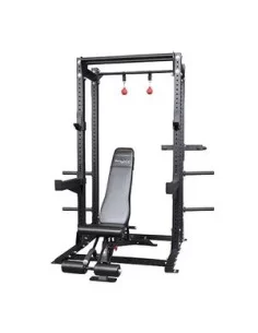 Pack banc + rack Pro Clubline Commercial Half Cage Package SPR500-Home-musculation-Pas cher