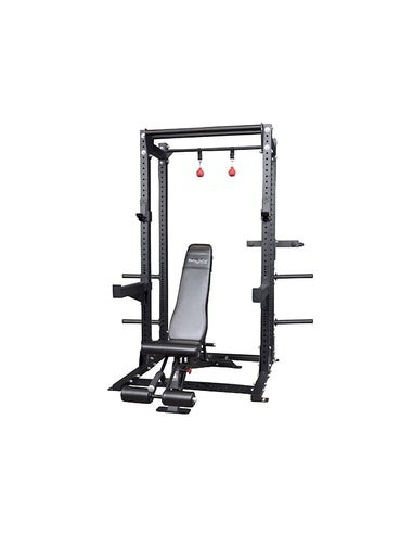 Pack banc + rack Pro Clubline Commercial Half Cage Package SPR500-Home-musculation-Pas cher