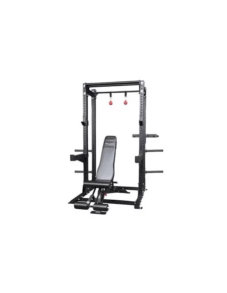 Pack banc + rack Pro Clubline Commercial Half Cage Package SPR500-Home-musculation-Pas cher