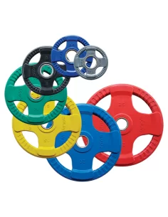 Set 250 kg Disques Olympiques a poignée-Home-musculation-Pas cher