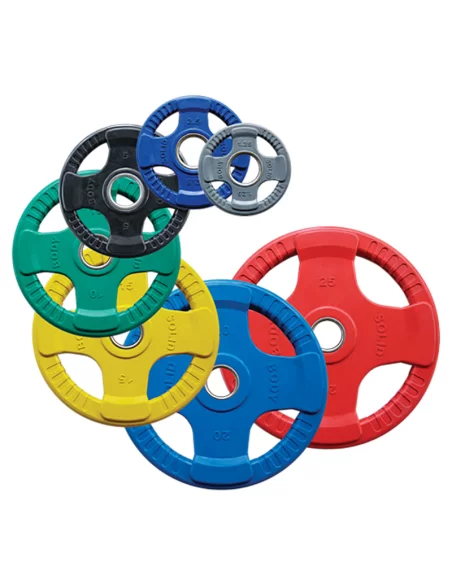 Set 250 kg Disques Olympiques a poignée-Home-musculation-Pas cher