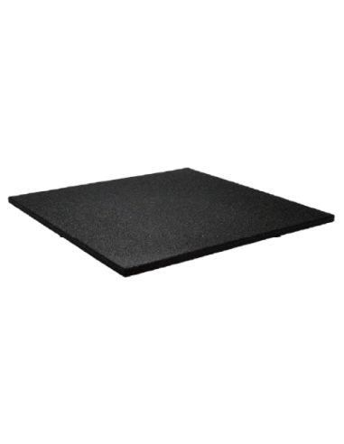 Dalle amortissante 15 mm – 1m x 1m -Noir-Home-musculation-Pas cher