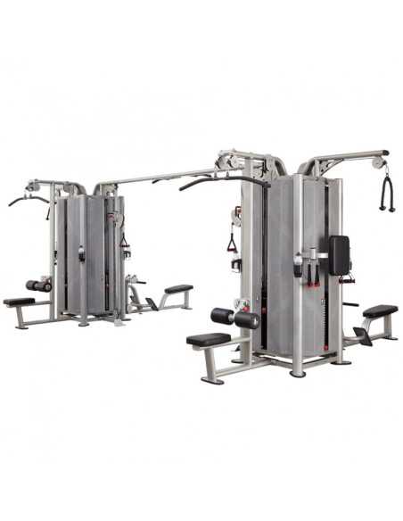 Machine Jungle professionnelle 8 Postes - l 621 x l 358 x h 222 cm-Home-musculation-Pas cher