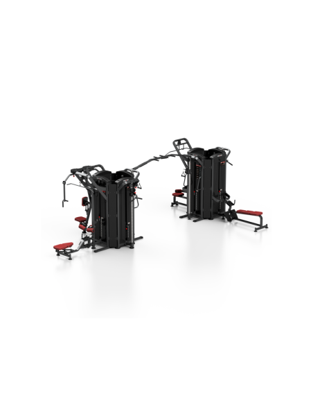 Station professionnelle multi-postes jungle machine 9 en 1-Home-musculation-Pas cher
