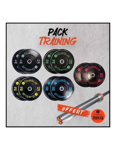 Pack training + barre olympique  cérakote offerte-Home-musculation-Pas cher