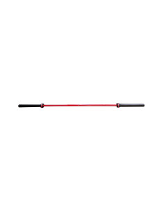 Barre olympique Cérakote 20kg - rouge-Home-musculation-Pas cher