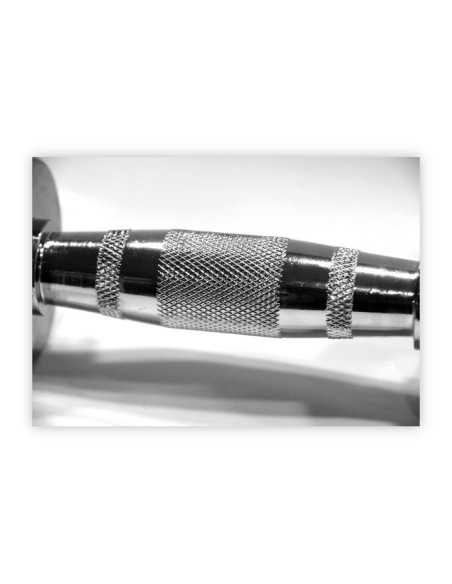 Ensemble d'haltères chromésavec pyramide de rangement - 2 x 1-14 kg-Home-musculation-Pas cher