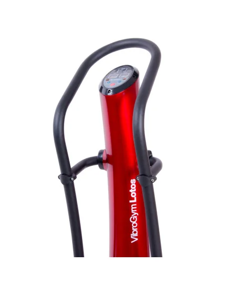 Plateforme verticale vibrante pour exercices de cardio avec affichage LED - Grandes poignées antidérapantes