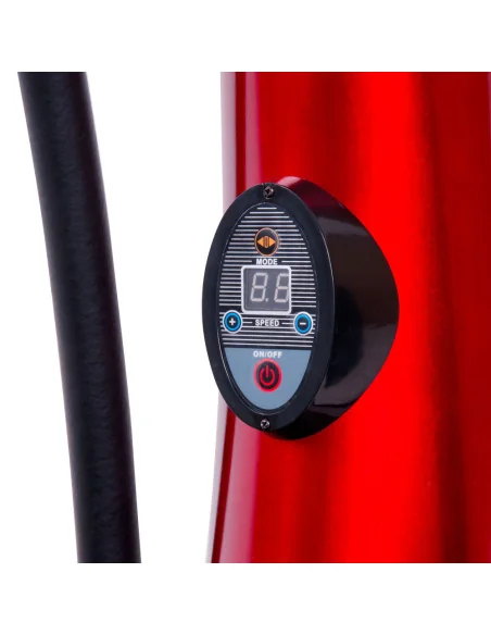 Plateforme verticale vibrante pour exercices de cardio avec affichage LED - Grandes poignées antidérapantes