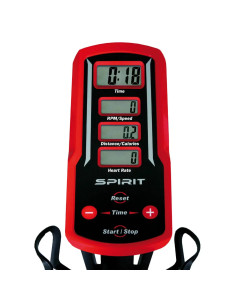 vélo elliptique d'entraînement avec roue d'inertie de 18 kg et écran LCD - Homegym-Home-musculation-Pas cher 2