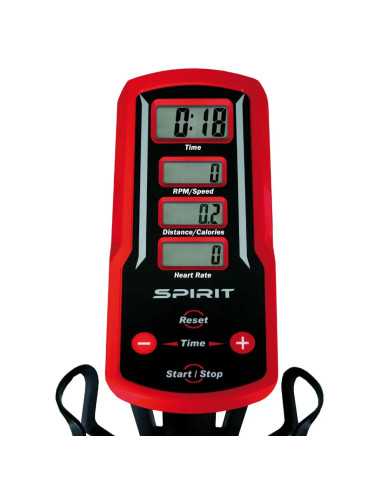 vélo elliptique d'entraînement avec roue d'inertie de 18 kg et écran LCD - Homegym-Home-musculation-Pas cher