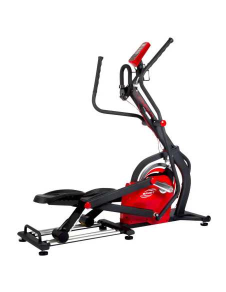 vélo elliptique d'entraînement avec roue d'inertie de 18 kg et écran LCD - Homegym-Home-musculation-Pas cher