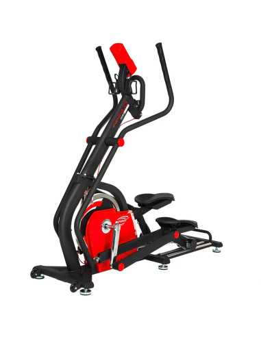 vélo elliptique d'entraînement avec roue d'inertie de 18 kg et écran LCD - Homegym-Home-musculation-Pas cher