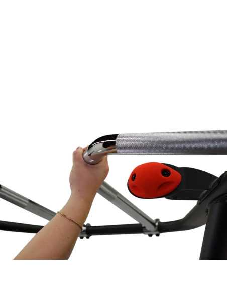 Station d'entraînement pour exercices de musculation - Chaise romaine traction et Dips-Home-musculation-Pas cher