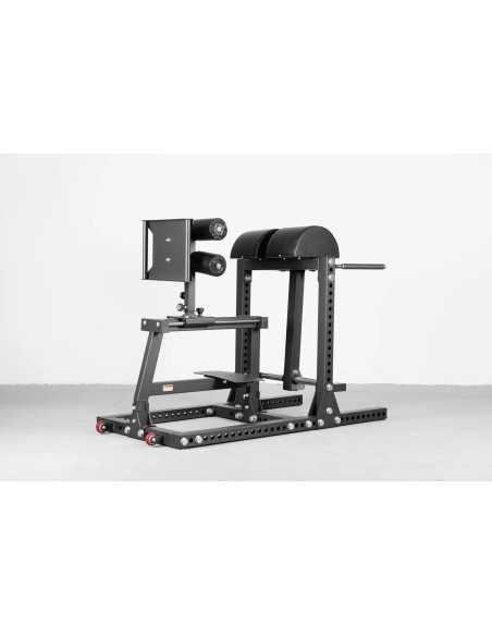 Appareil de musculation combiné pour le développement des fessiers et l'hyper curl inversé pour un entraînement complet de muscu