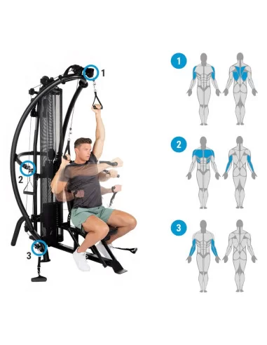 MACHINE MULTIFONCTION INSPIRE  M1-Home-musculation-Pas cher