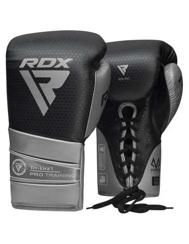 LUVAS DE BOXE MARK PRO TRAINING TRI LIRA 1 PRATA-16OZ