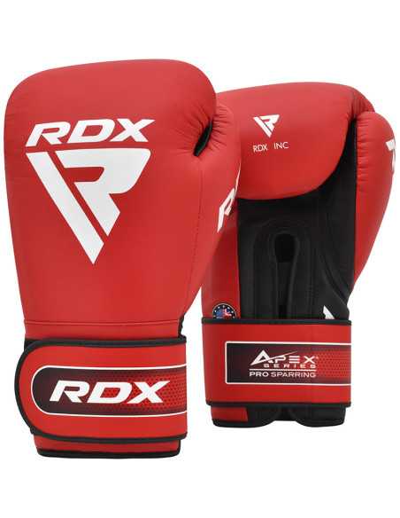 LUVAS DE BOXE PRO SPARRING APEX A5 VERMELHO-16OZ