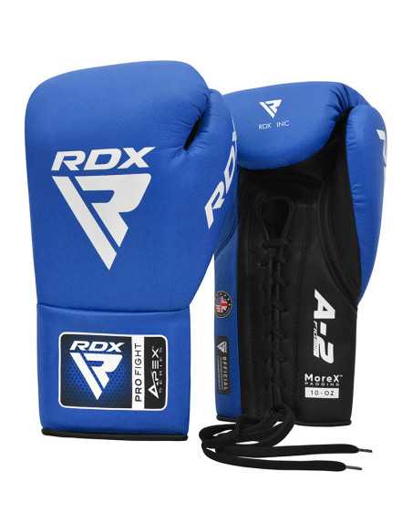 GUANTES DE BOXEO PRO FIGHT APEX A2 AZUL-8OZ