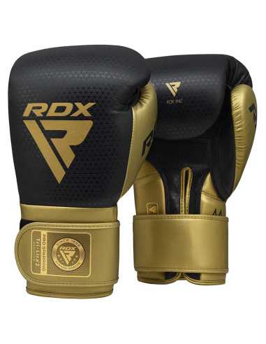 RDX BOXING GLOVES MARK PRO SPARRING TRI LIRA 2 GOLDEN-16OZ-Home-musculation-Pas cher