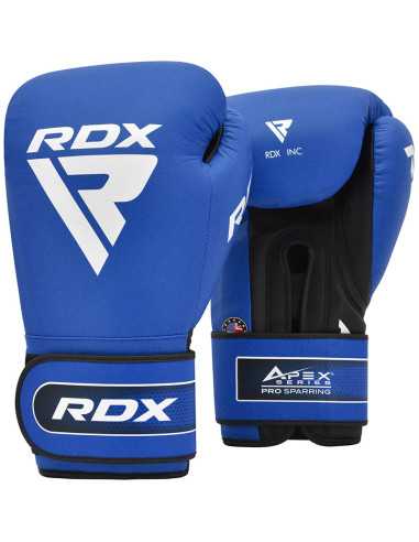 RDX BOXING GLOVES PRO SPARRING APEX A5 BLUE-16OZ-Home-musculation-Pas cher