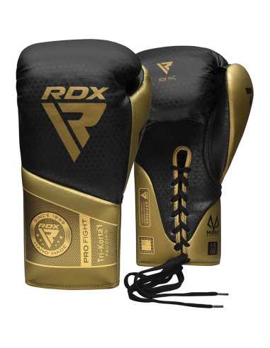 GUANTES DE BOXEO MARK PRO FIGHT TRI KORTA 1 DORADO-8OZ