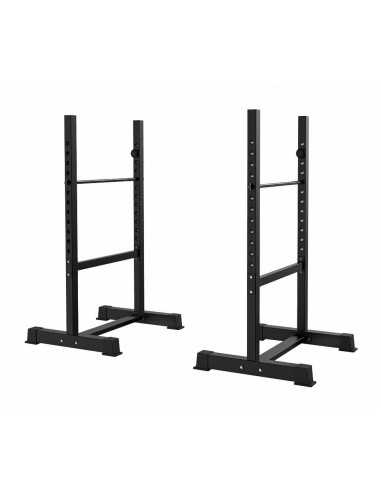 ETENON FITNESS Chandelles à Squat individuelles Noir-Home-musculation-Pas cher
