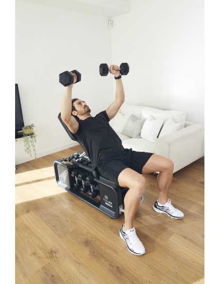 Banc d'entraînement Total Fit Bench - Bodytone-Home-musculation-Pas cher
