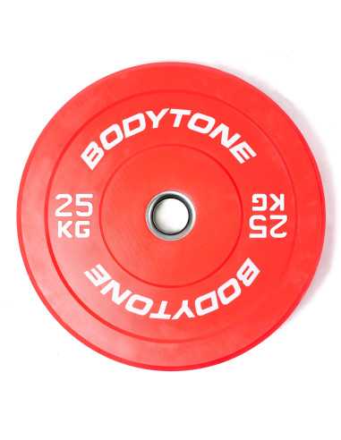 Solid Rubber Bumper 25 Kg - Bodytone-Home-musculation-Pas cher
