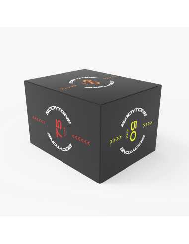 Plyometrische Schaumstoffbox – 50 x 60 x 75 cm – Bodytone