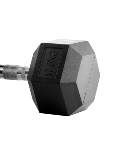 Sechseckige Gummistöcke 17,5 kg - Bodytone