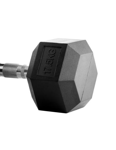 Hexagonal rubber sticks 17.5 kg - Bodytone