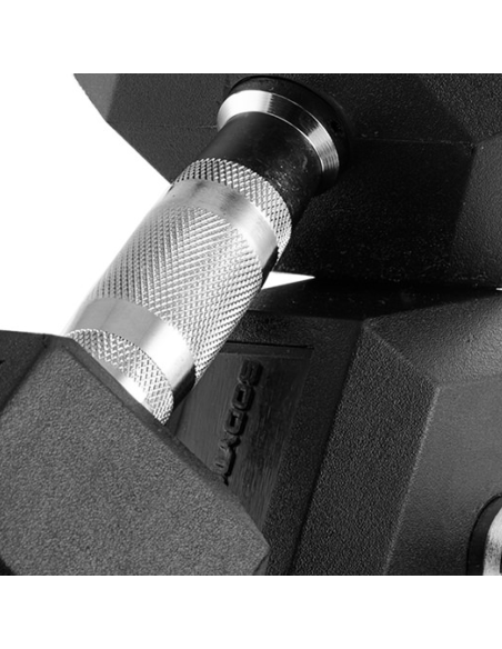 Bastões de borracha hexagonais 17,5 kg - Bodytone