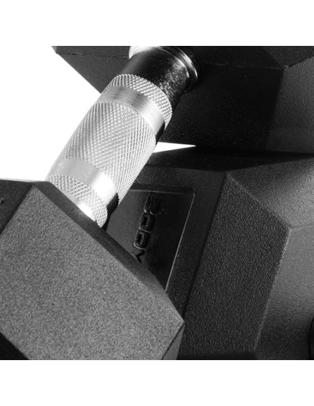 Sechseckige Gummihanteln 20 kg – Bodytone