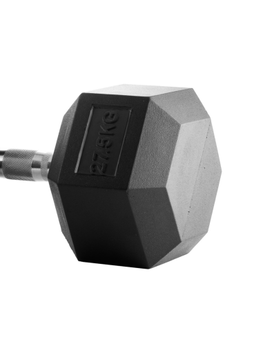 Sechseckige Gummistöcke 27,5 kg - Bodytone