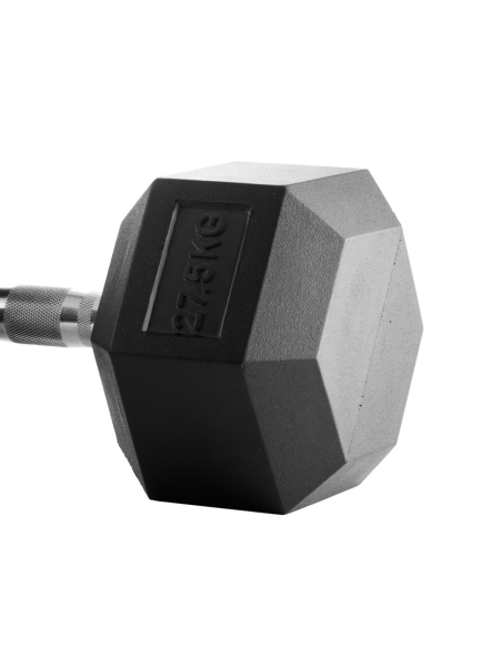 Sechseckige Gummistöcke 27,5 kg - Bodytone