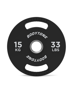 Disco Olímpico de Borracha 15 Kg - Bodytone