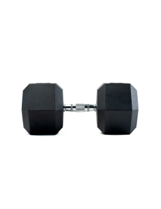 Mancuernas de goma hexagonales 37,5 kg - Bodytone-Home-musculation-Pas cher