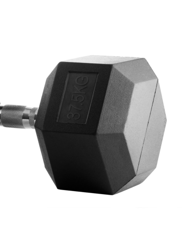 Bastões de borracha hexagonais 37,5 kg - Bodytone