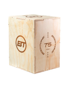 PLIO Plyometric Box - 50X60X75 cm - Bodytone-Home-musculation-Pas cher