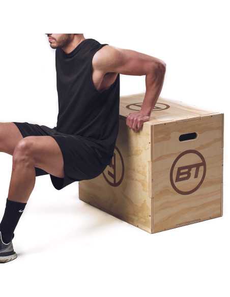 PLIO Plyometric Box - 50X60X75 cm - Bodytone-Home-musculation-Pas cher
