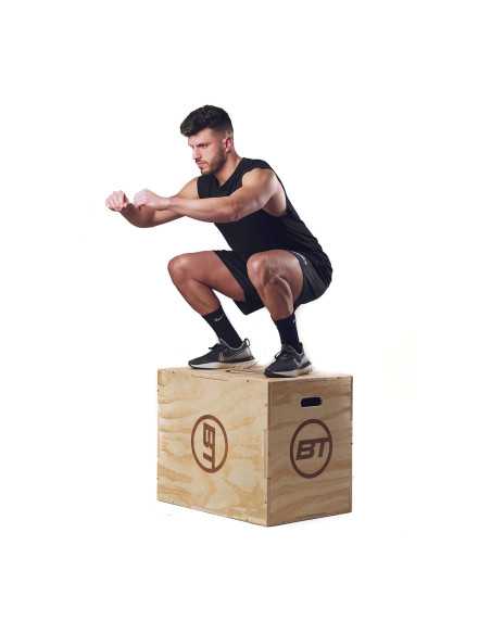 PLIO Plyometric Box - 50X60X75 cm - Bodytone-Home-musculation-Pas cher