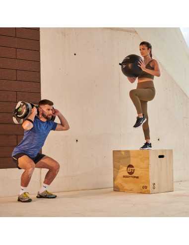 PLIO Plyometric Box - 50X60X75 cm - Bodytone-Home-musculation-Pas cher
