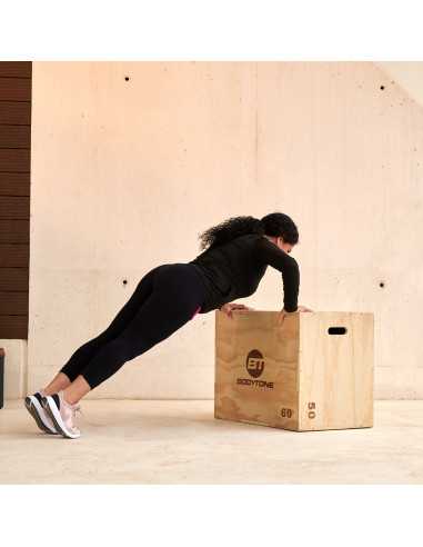 PLIO Plyometric Box - 50X60X75 cm - Bodytone-Home-musculation-Pas cher
