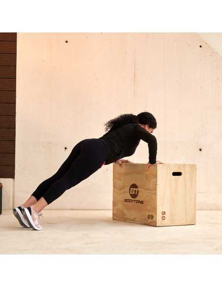 PLIO Plyometric Box - 50X60X75 cm - Bodytone-Home-musculation-Pas cher
