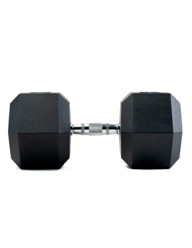 Hexagonal Rubber Dumbbells 50 Kg - Bodytone-Home-musculation-Pas cher