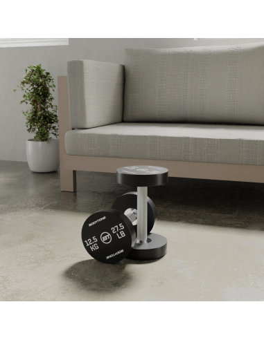 MU12 Uretano Mancuernas 12,5 kg - Bodytone