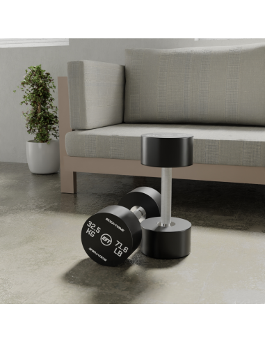 MU32 Uretano Mancuernas 32,5 kg - Bodytone