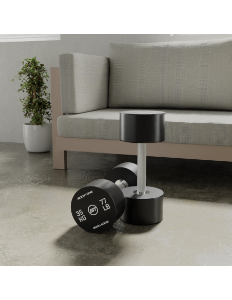 MU35 Mancuernas de uretano 35 kg - Bodytone-Home-musculation-Pas cher